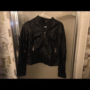 J2 fake leather jacket